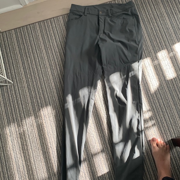 lululemon mens gray pants 30